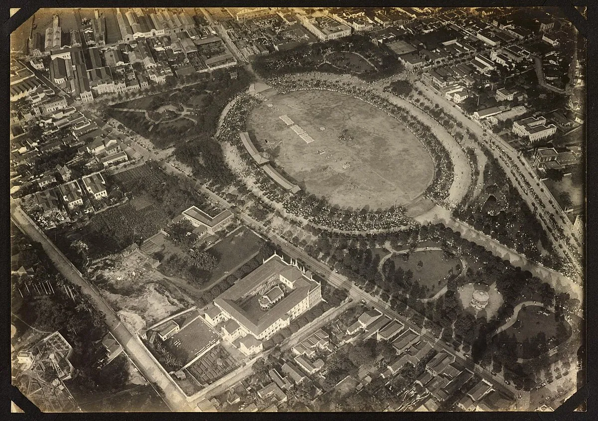 Vue historique de São Cristóvão, Rio de Janeiro — Vista aérea do bairro de São Cristovão, destaque para o Campo de São Cristóvão