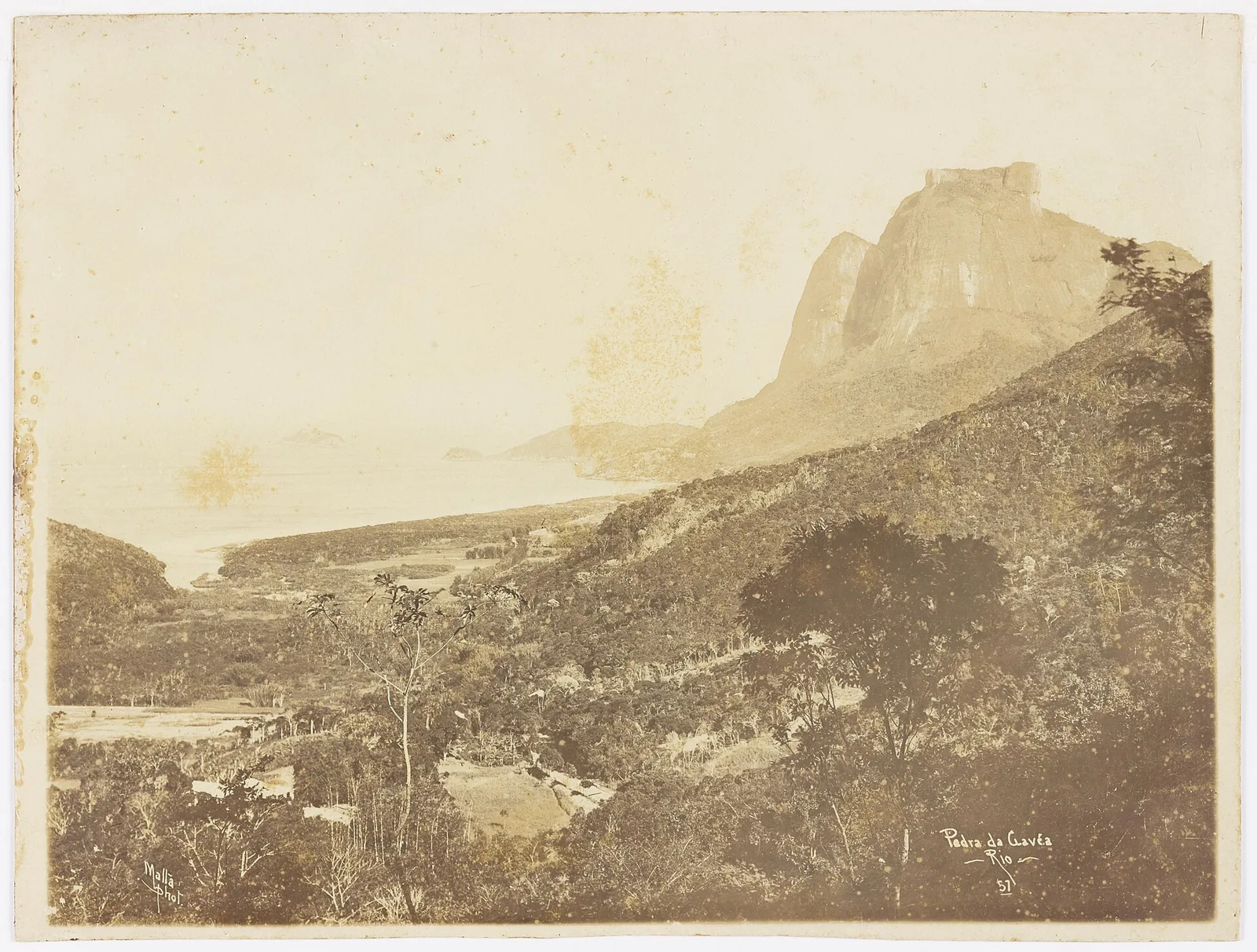 Pedra da Gávea, the vast granite peak above Rio de Janeiro's coastline