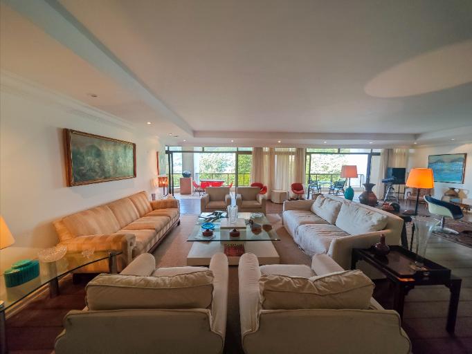 Magnificent apartment with 4 suites, a private pool and a sauna located in a prestigious building in Gávea — photo 6 of 61 (apartment, Gávea, Rio de Janeiro)