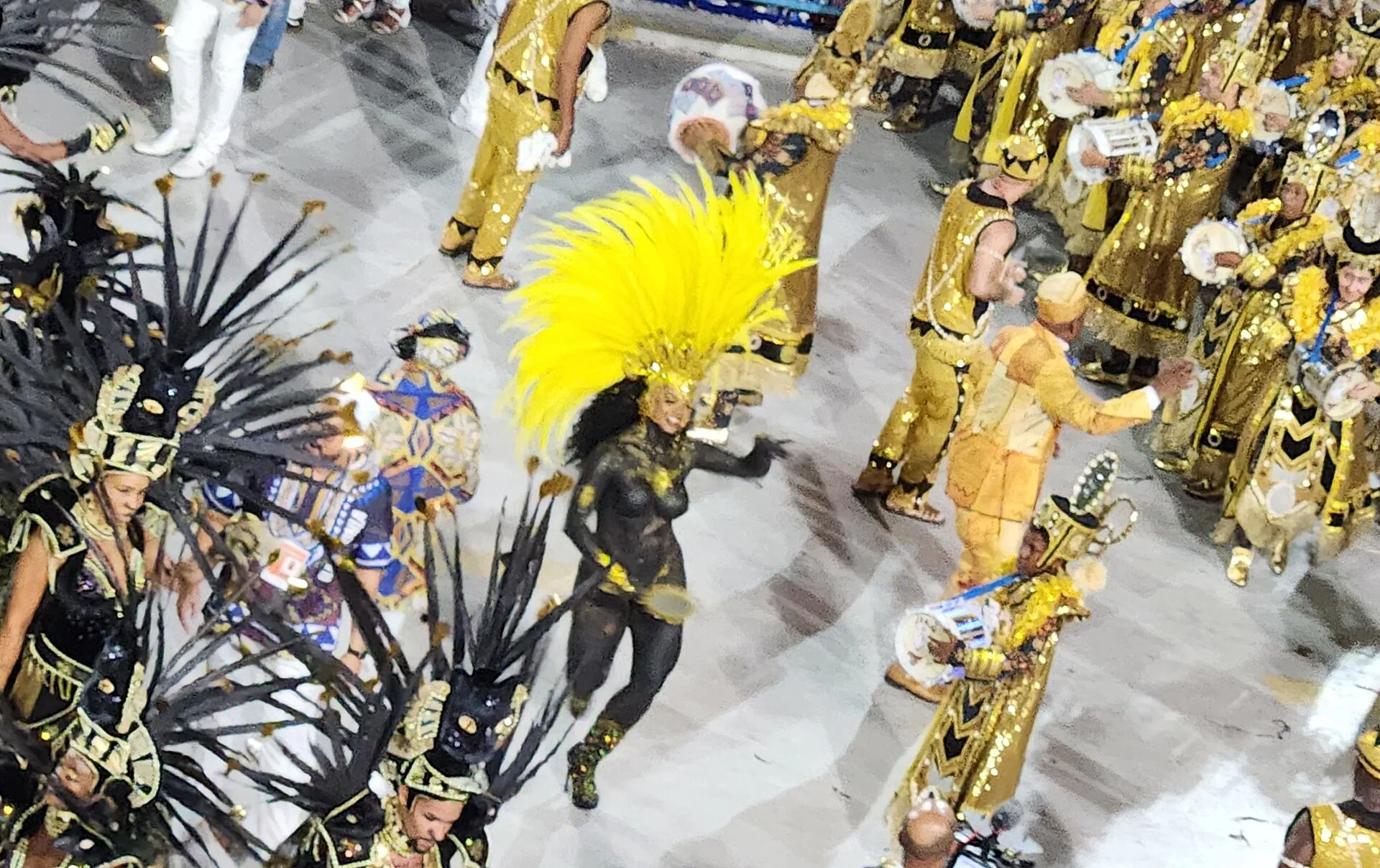 Carnaval at the Sambódromo, Rio de Janeiro