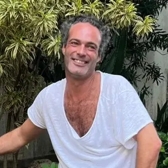 Charles Jonas, principal broker and founder of Art de Vivre, photographed in Rio de Janeiro